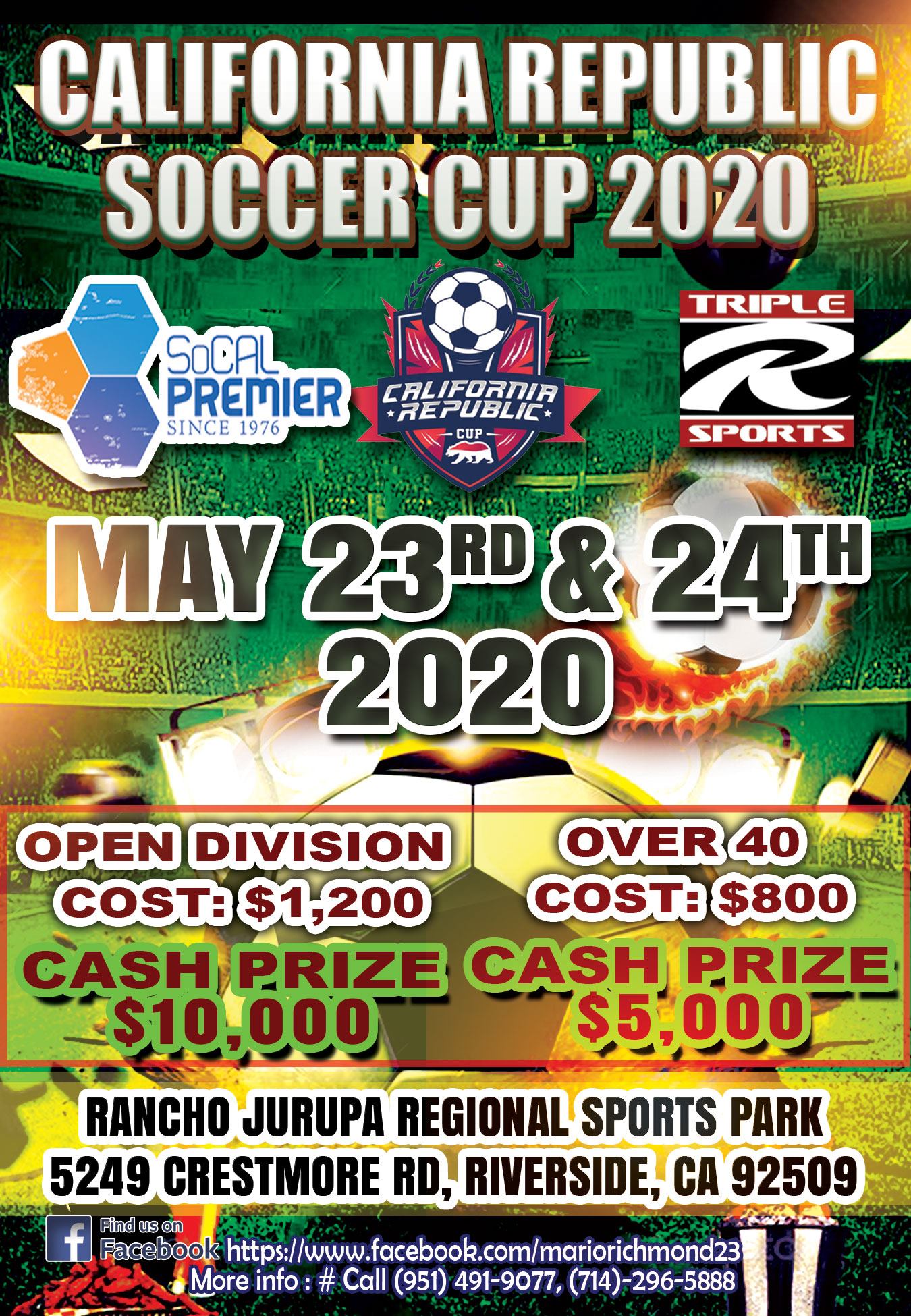 California Republic Adult Soccer Cup 2020 riversideca.gov